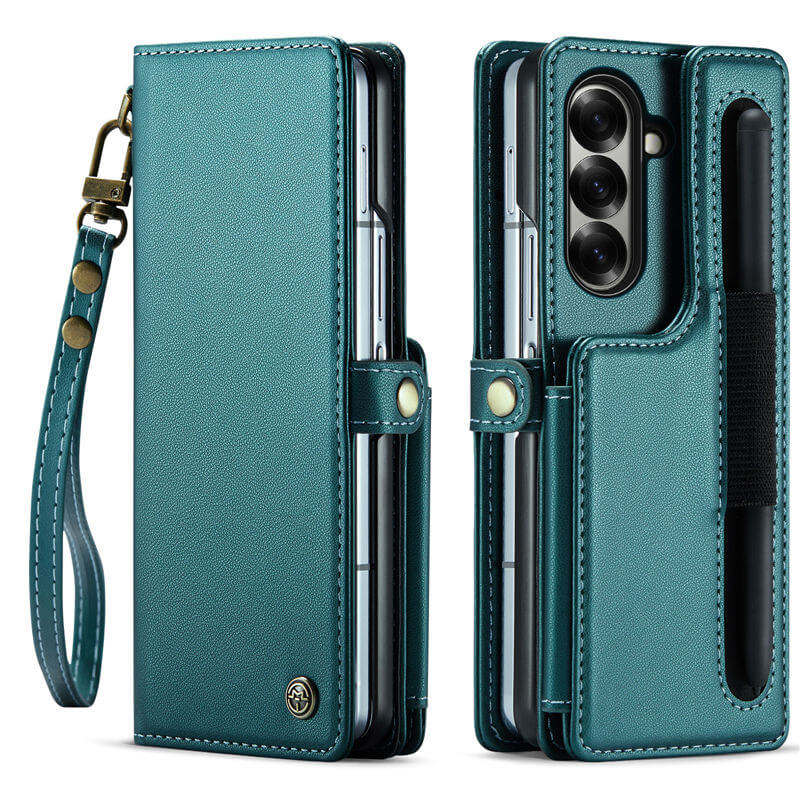 CaseMe Samsung Galaxy Z Fold7 Wallet RFID Blocking Kickstand Case