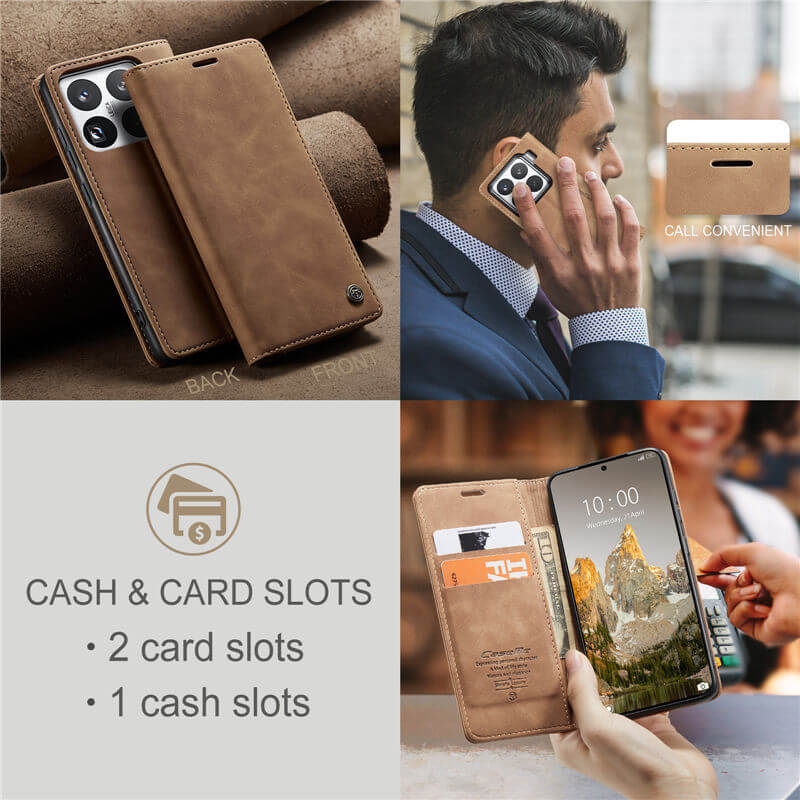 CaseMe Xiaomi 15 Pro Wallet Case