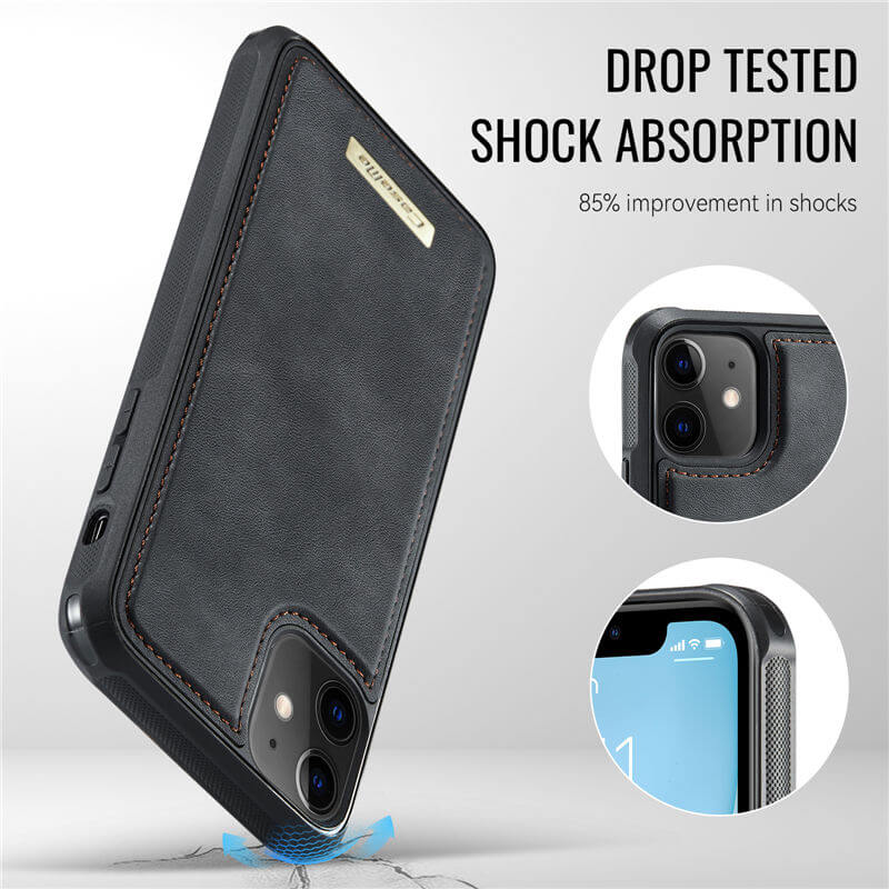 CaseMe iPhone 11 2-in-1 Detachable Magnetic Wallet Case