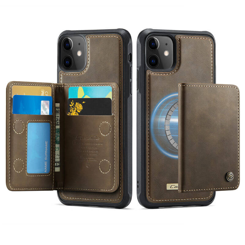 CaseMe iPhone 11 2-in-1 Detachable Magnetic Wallet Case