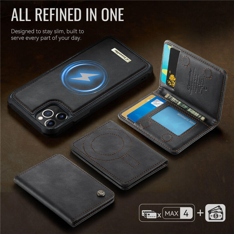 CaseMe iPhone 11 Pro 2-in-1 Detachable Magnetic Wallet Case