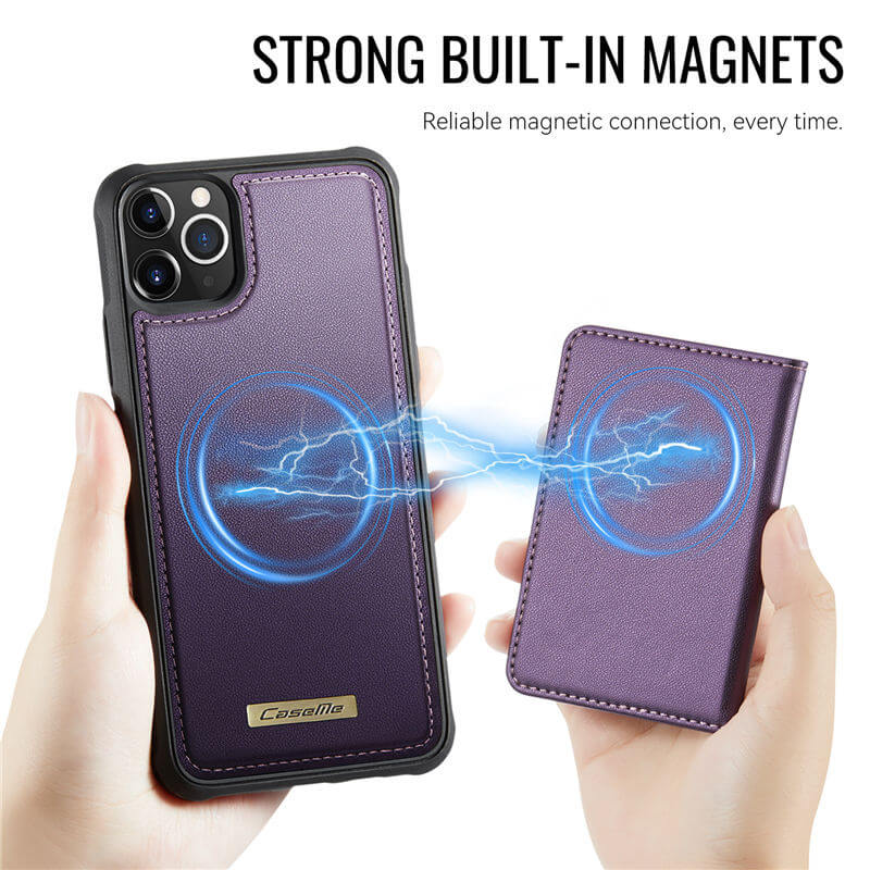 CaseMe iPhone 12 Pro Max 2-in-1 Detachable Magnetic Wallet Case