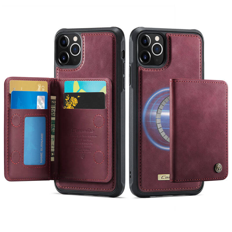 CaseMe iPhone 11 Pro 2-in-1 Detachable Magnetic Wallet Case