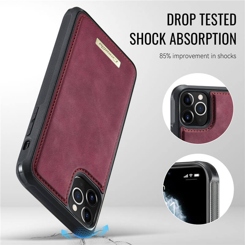 CaseMe iPhone 11 Pro 2-in-1 Detachable Magnetic Wallet Case