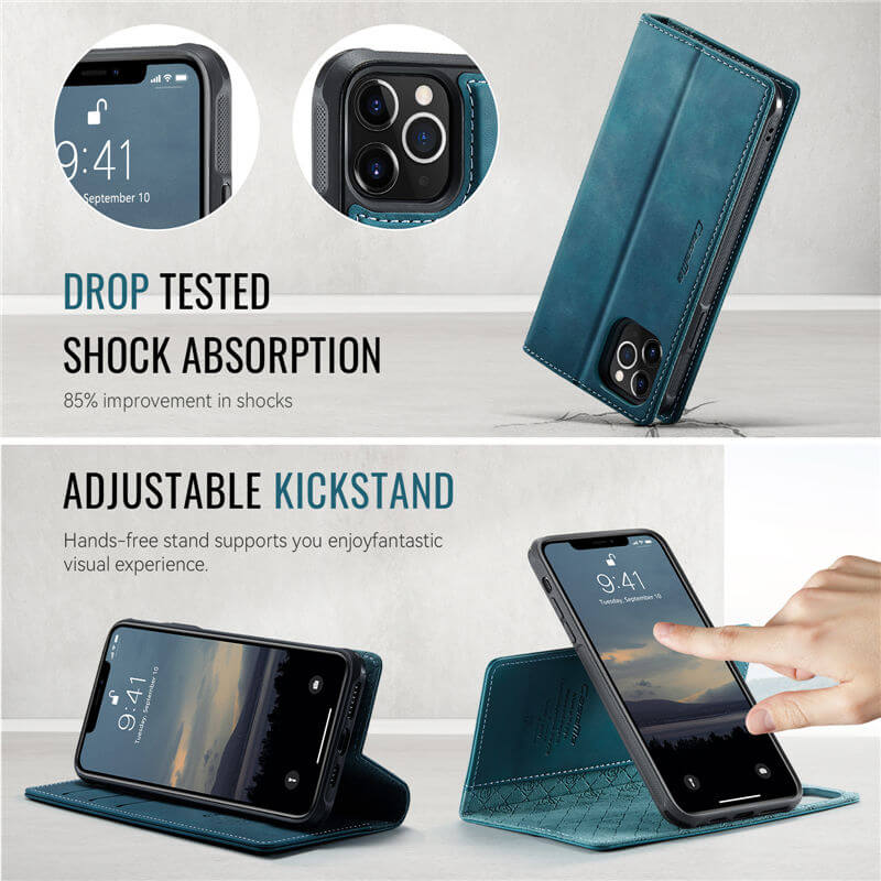 CaseMe iPhone 11 Pro 2-in-1 Magnetic Wallet Case