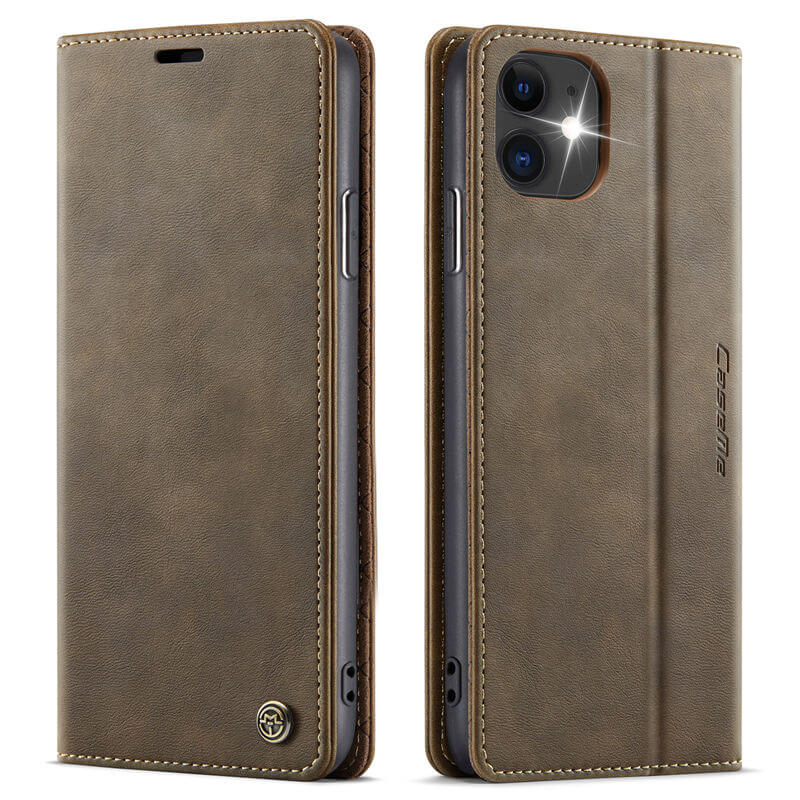 CaseMe iPhone 11 Magnetic Wallet Case with RFID Blocking