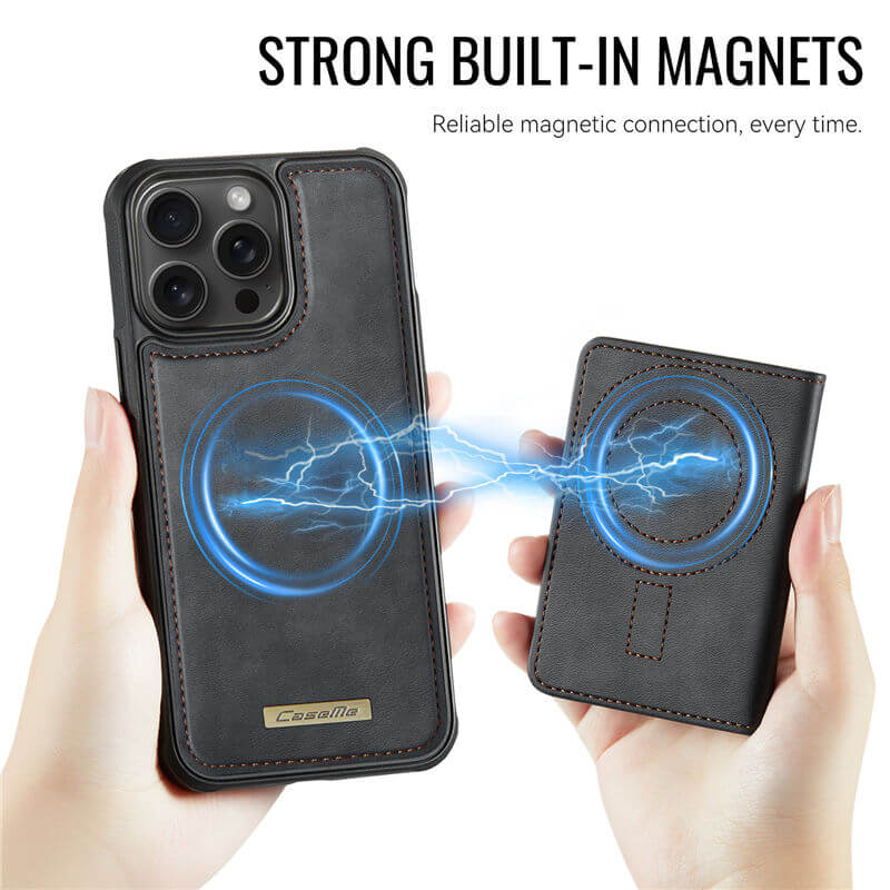CaseMe iPhone 13 Pro 2-in-1 Detachable Magnetic Wallet Case