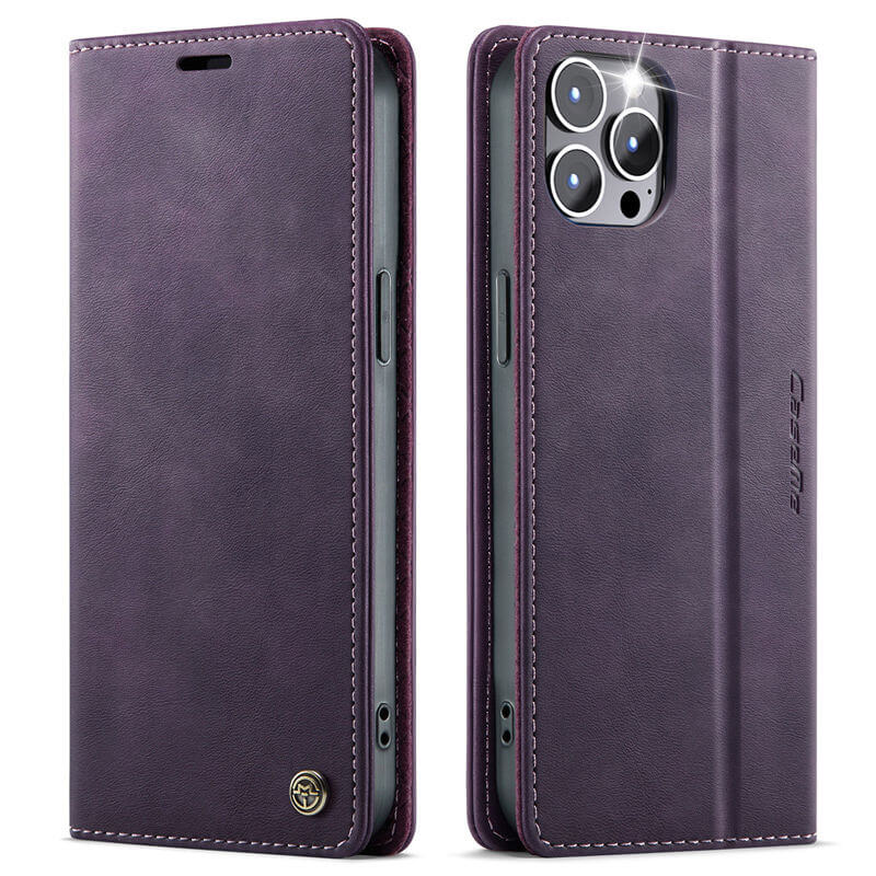 CaseMe iPhone 12 Pro Max Magnetic Wallet Case with RFID Blocking