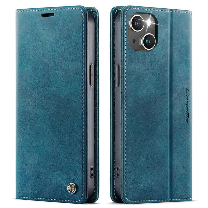 CaseMe iPhone 13 Mini Magnetic Wallet Case with RFID Blocking
