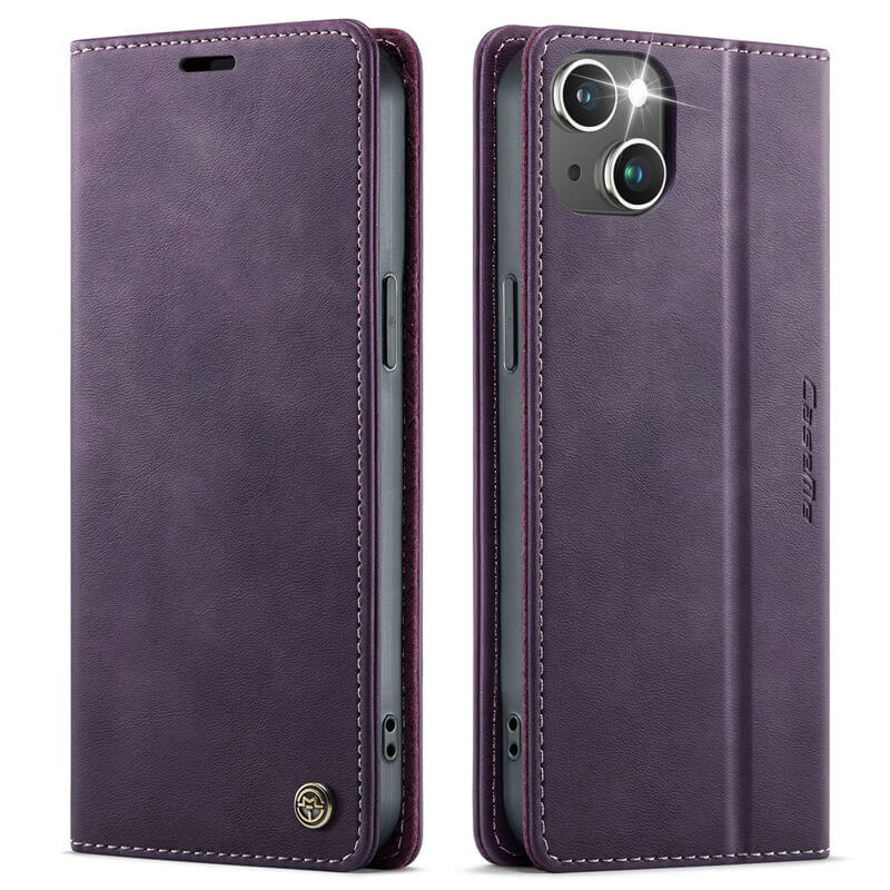 CaseMe iPhone 13 Magnetic Wallet Case with RFID Blocking