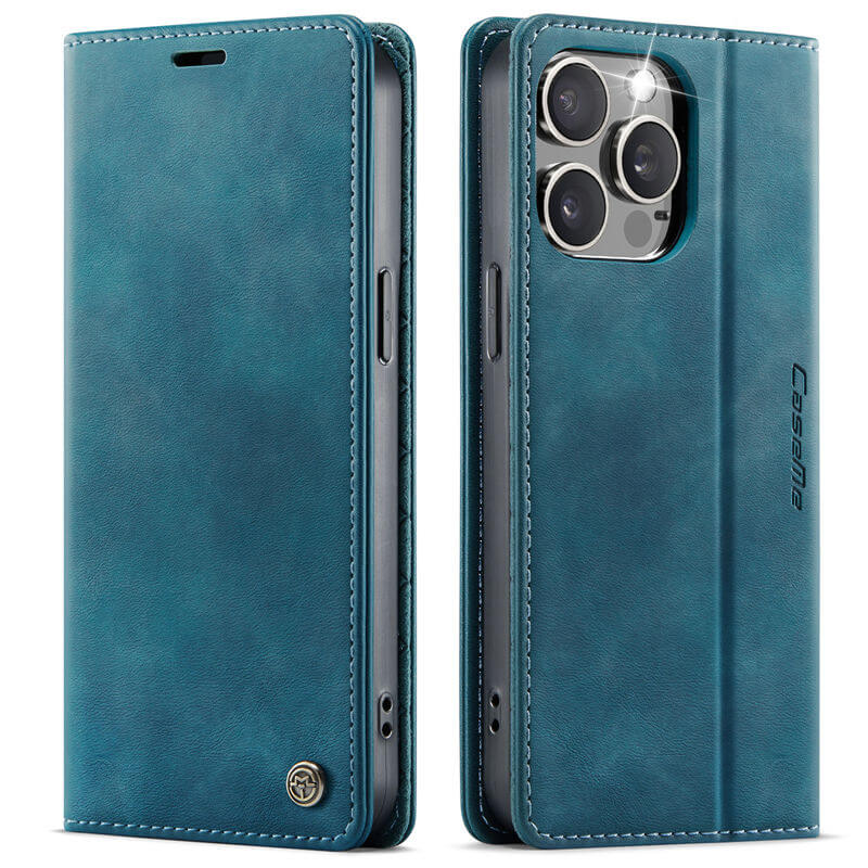 CaseMe iPhone 13 Pro Magnetic Wallet Case with RFID Blocking