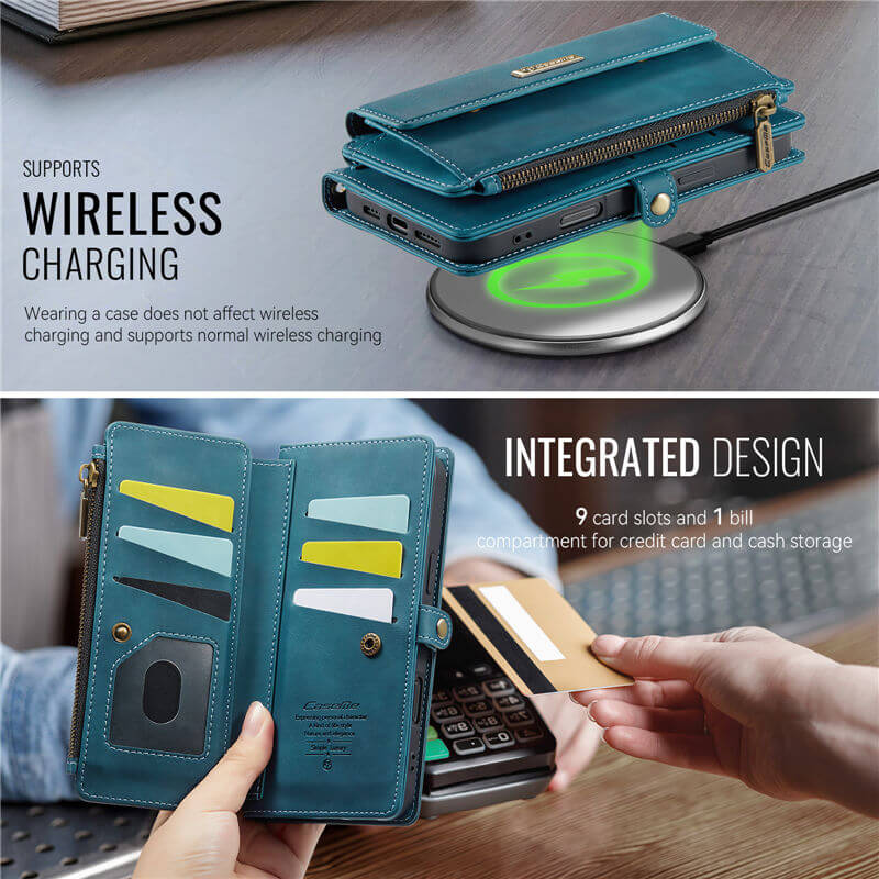 CaseMe iPhone 16 Crossbody Wallet Case