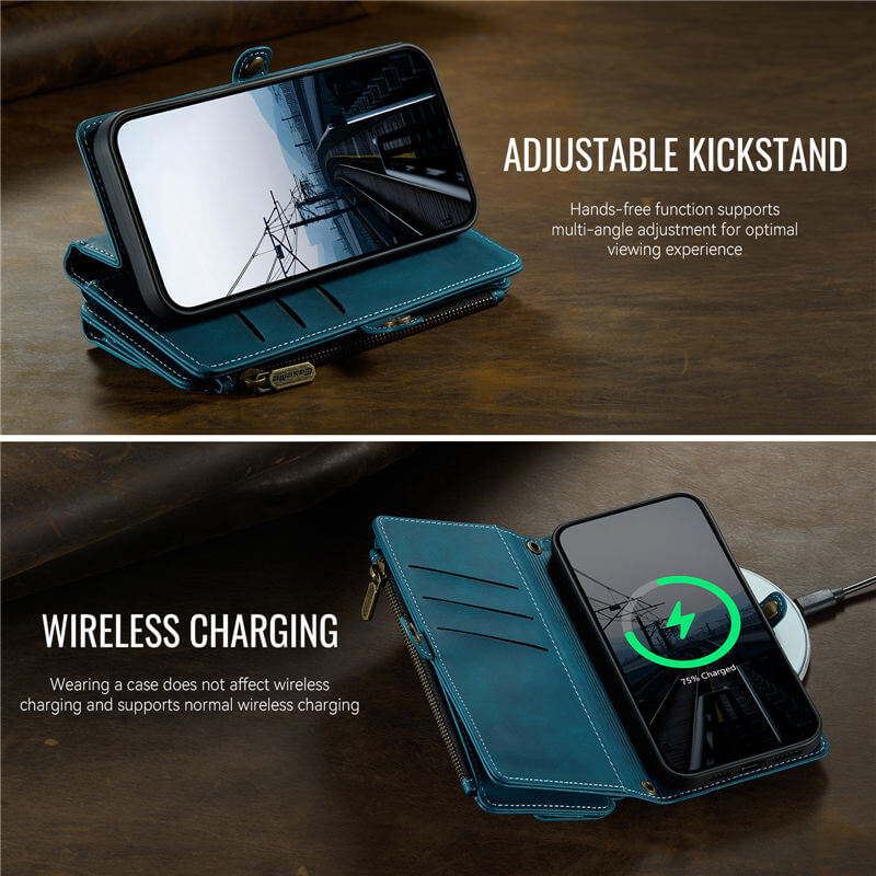 CaseMe iPhone 16 Pro Crossbody Wallet Case