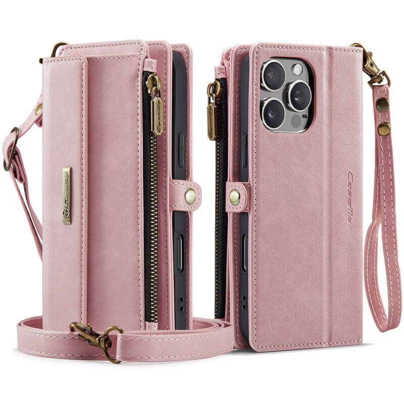 CaseMe iPhone 16 Pro Crossbody Wallet Case