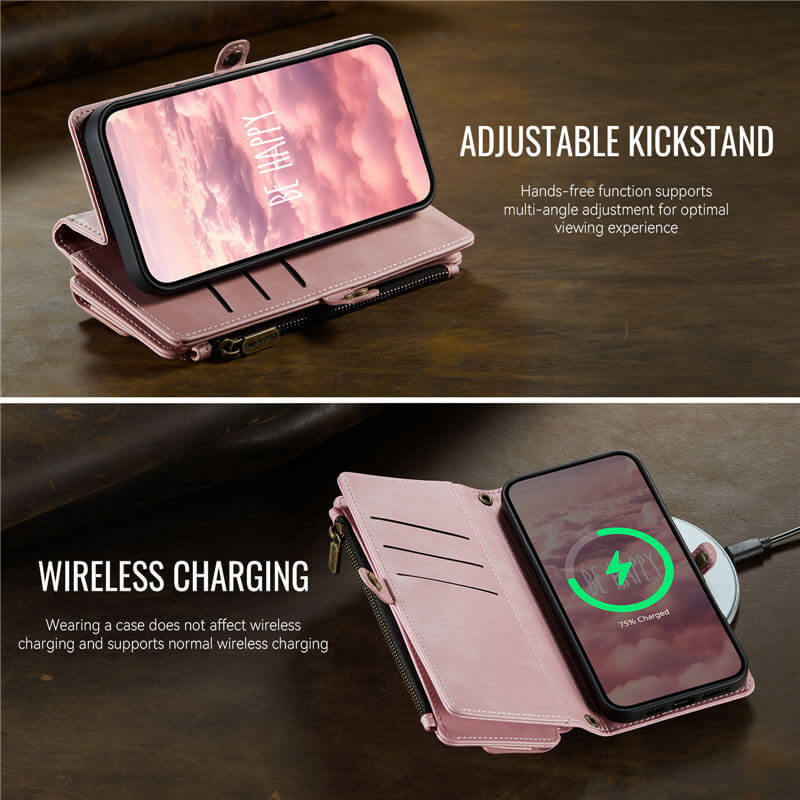 CaseMe iPhone 16 Pro Crossbody Wallet Case