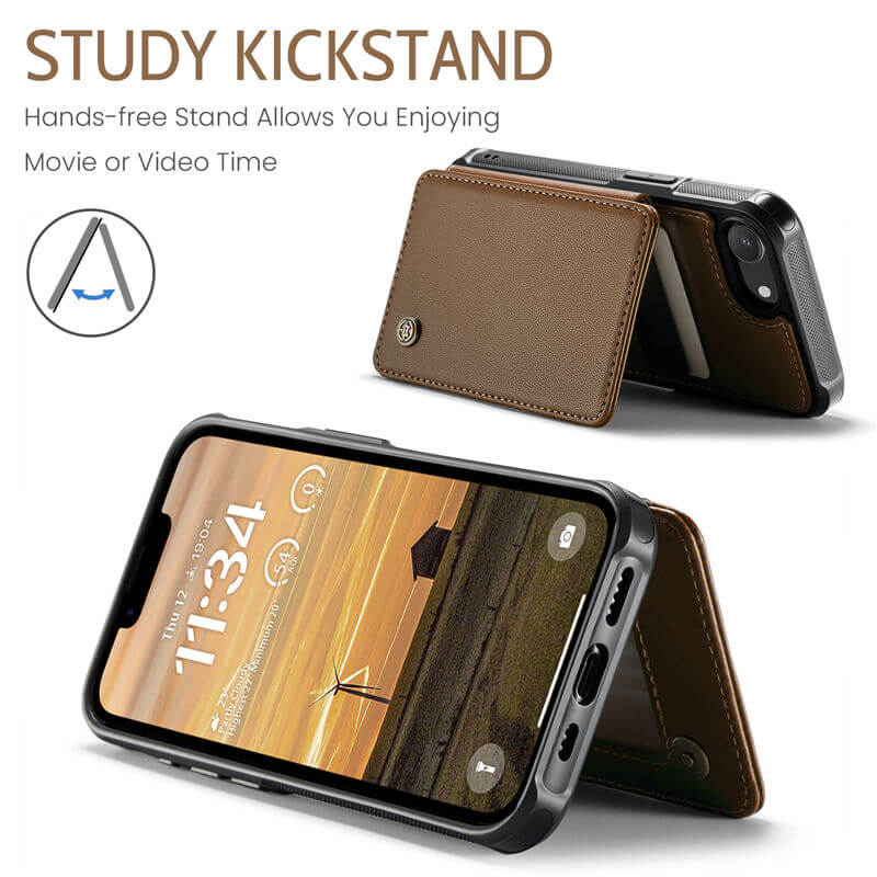CaseMe iPhone 17e RFID Blocking Card Holder Case