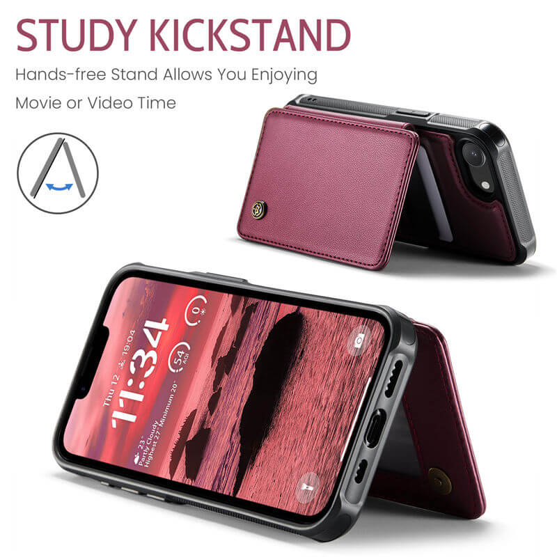 CaseMe iPhone 17e RFID Blocking Card Holder Case
