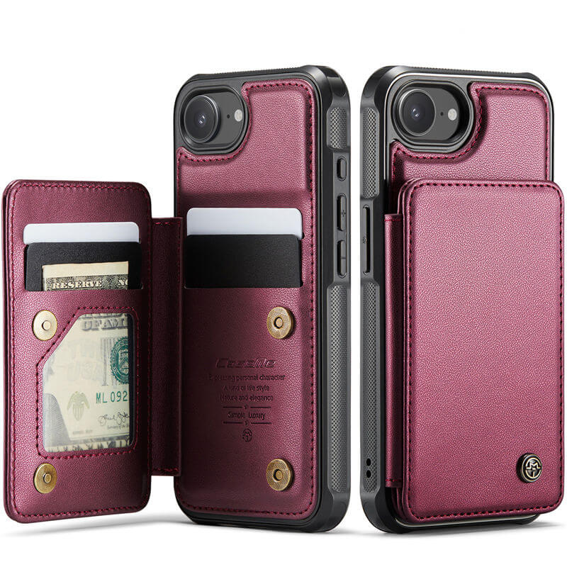 CaseMe iPhone 17e RFID Blocking Card Holder Case