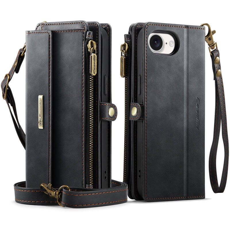 CaseMe iPhone 17e Crossbody Wallet Case