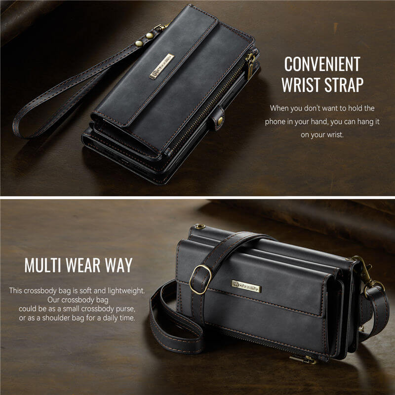 CaseMe iPhone 17e Crossbody Wallet Case