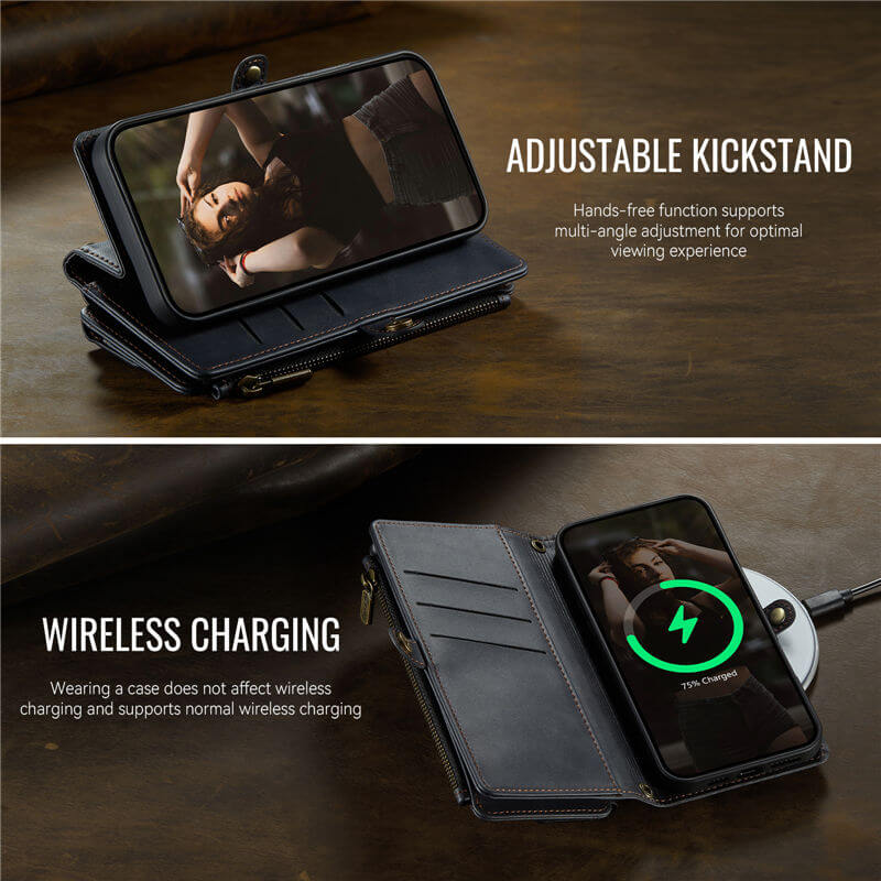 CaseMe iPhone 17e Crossbody Wallet Case
