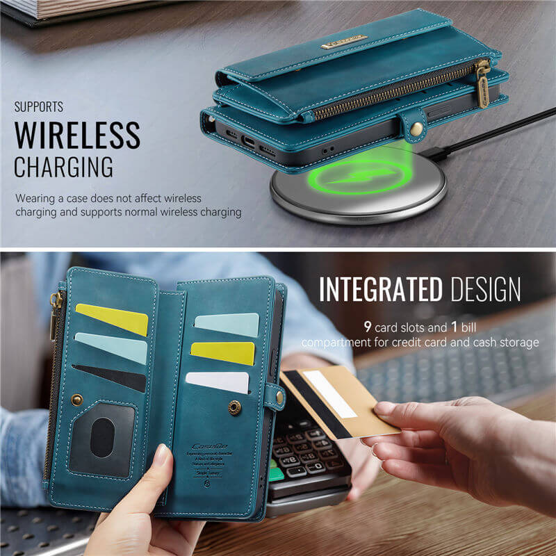 CaseMe iPhone 17e Crossbody Wallet Case