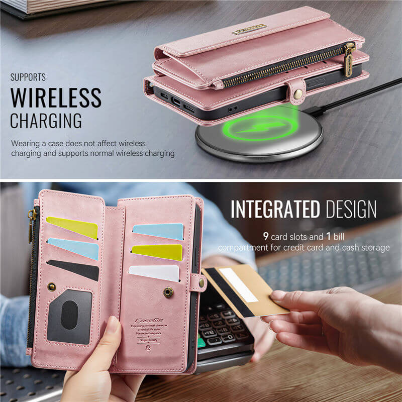 CaseMe iPhone 17e Crossbody Wallet Case