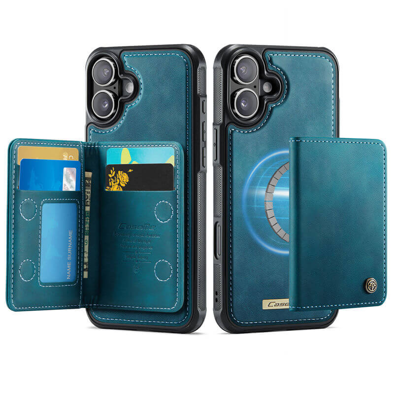 CaseMe iPhone 17 2-in-1 Detachable Magnetic Wallet Case