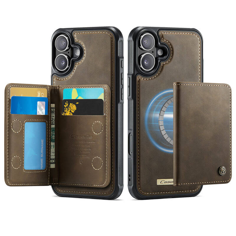 CaseMe iPhone 17 2-in-1 Detachable Magnetic Wallet Case