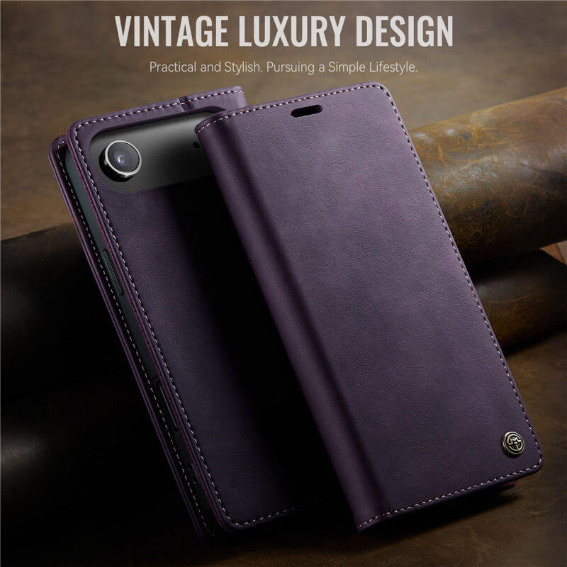CaseMe iPhone Air Magnetic Wallet Case with RFID Blocking