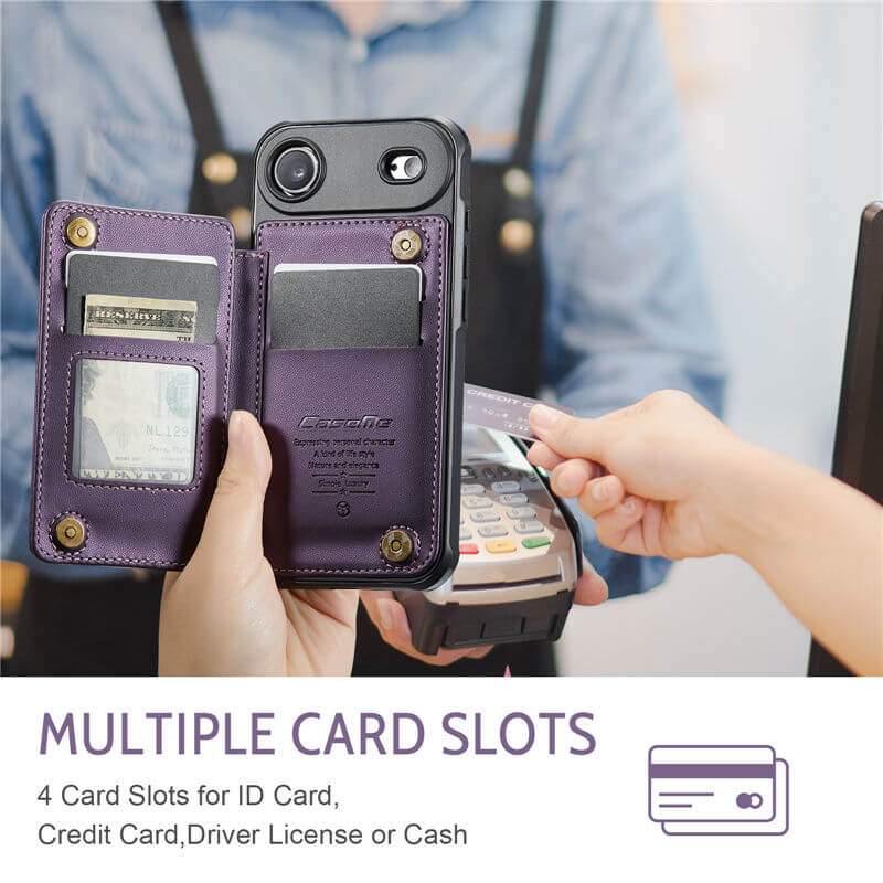 CaseMe iPhone Air RFID Blocking Card Holder Case