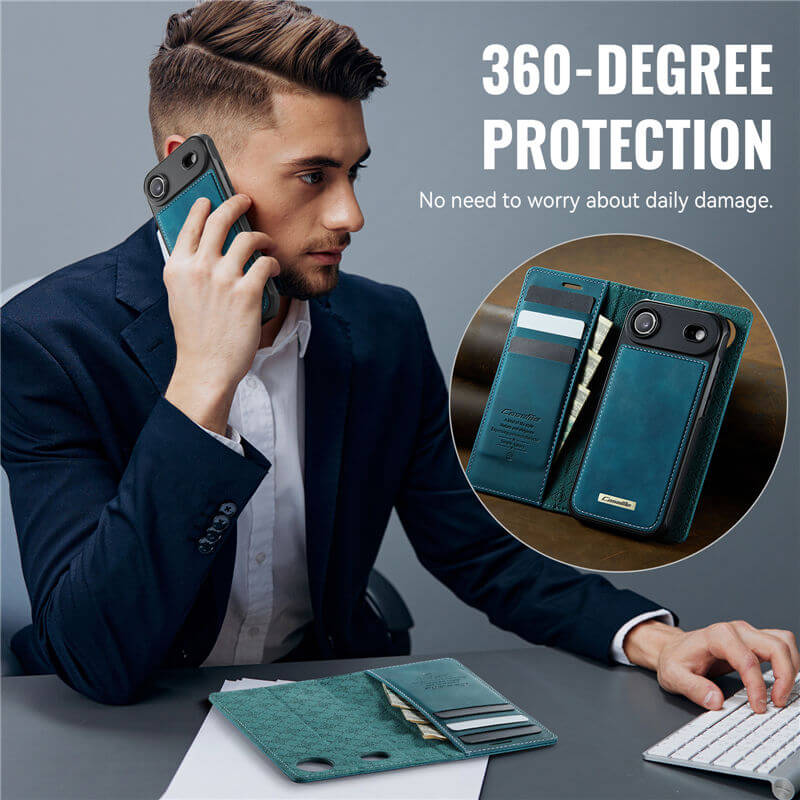 CaseMe iPhone Air 2-in-1 Magnetic Wallet Case