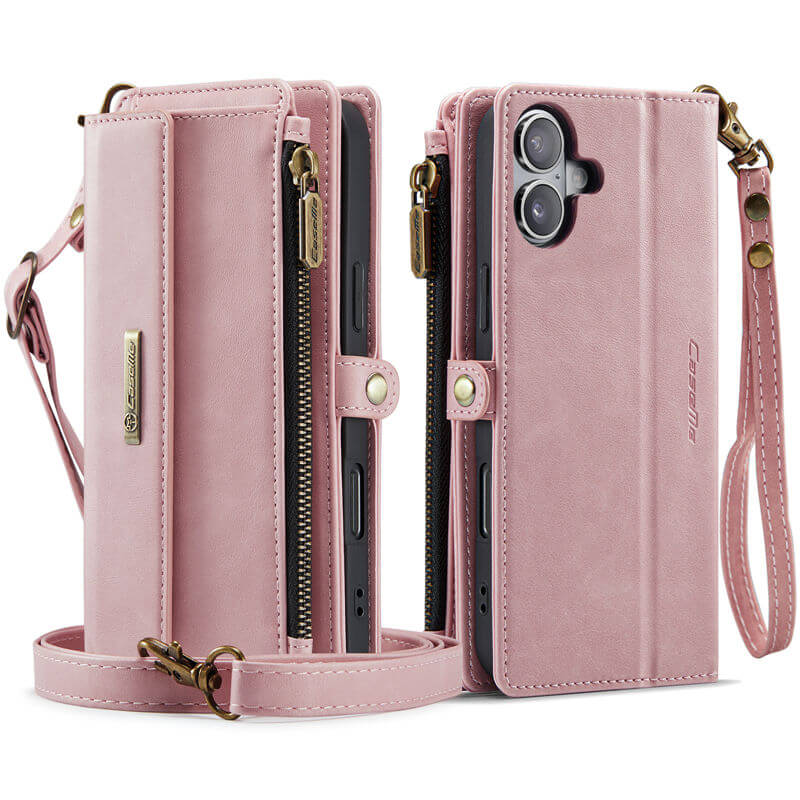 CaseMe iPhone 17 Crossbody Wallet Case