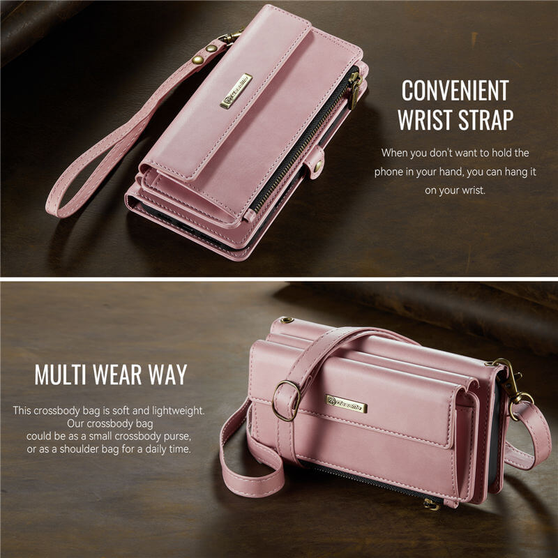 CaseMe iPhone 17 Crossbody Wallet Case