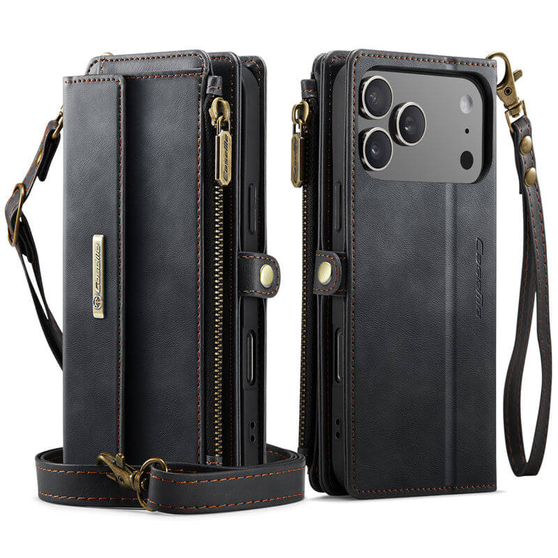 CaseMe iPhone 17 Pro Max Crossbody Wallet Case