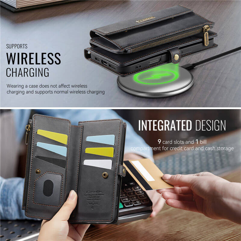 CaseMe iPhone 17 Pro Max Crossbody Wallet Case