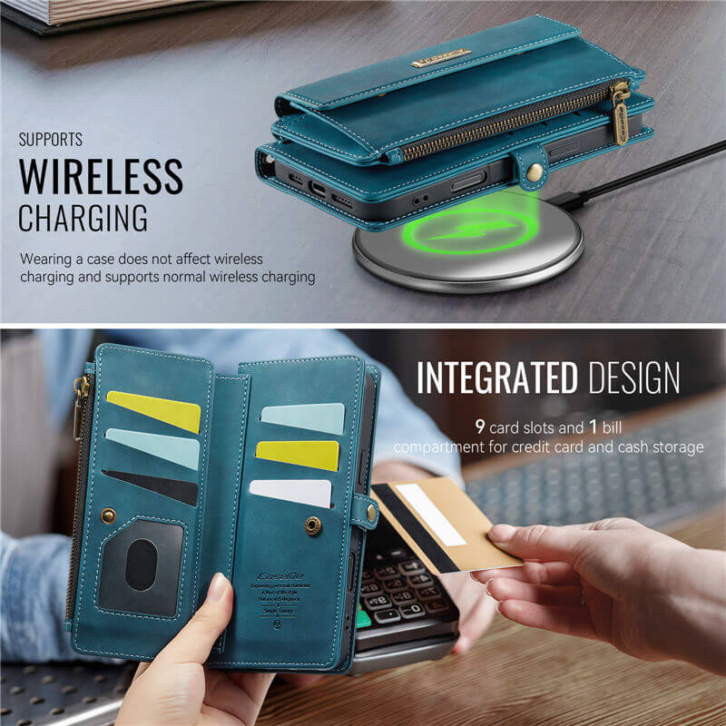 CaseMe iPhone 17 Pro Crossbody Wallet Case
