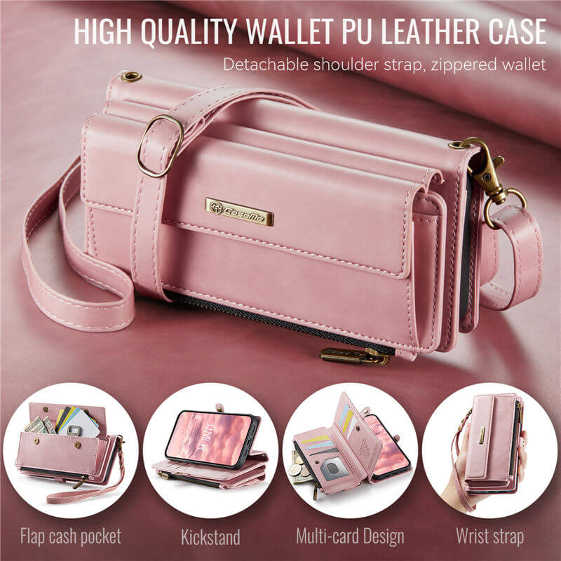 CaseMe iPhone 17 Pro Max Crossbody Wallet Case