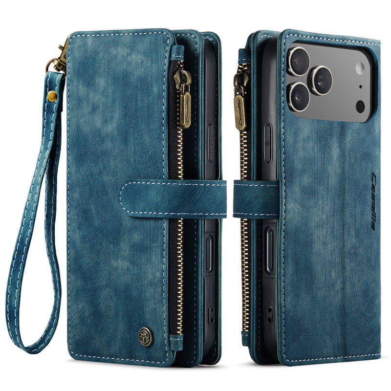 CaseMe iPhone 17 Pro Max Wallet Case with Wrist Strap