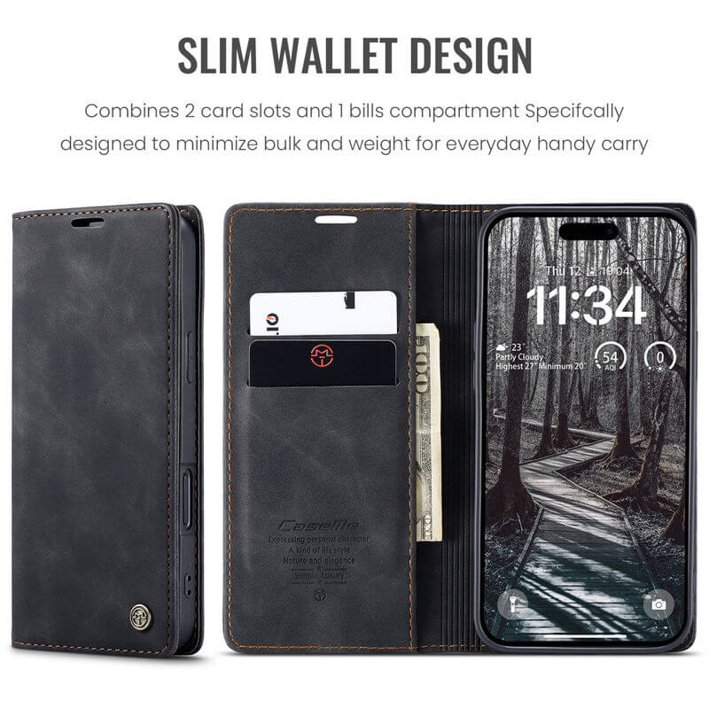 CaseMe iPhone 17 Pro Wallet Case