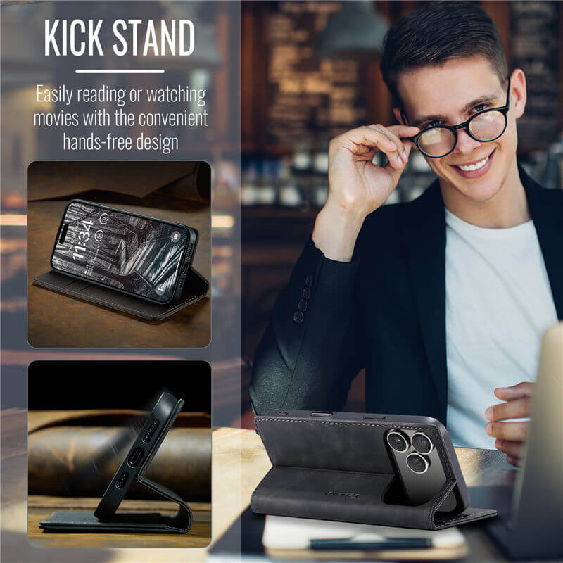 CaseMe iPhone 17 Pro Wallet Case