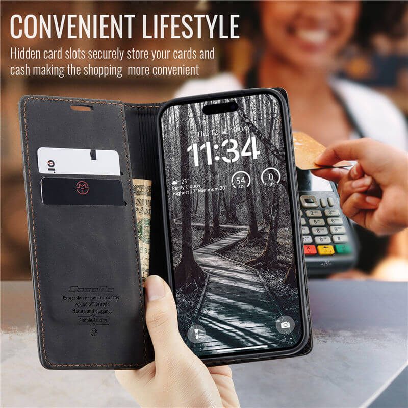 CaseMe iPhone 17 Pro Wallet Case
