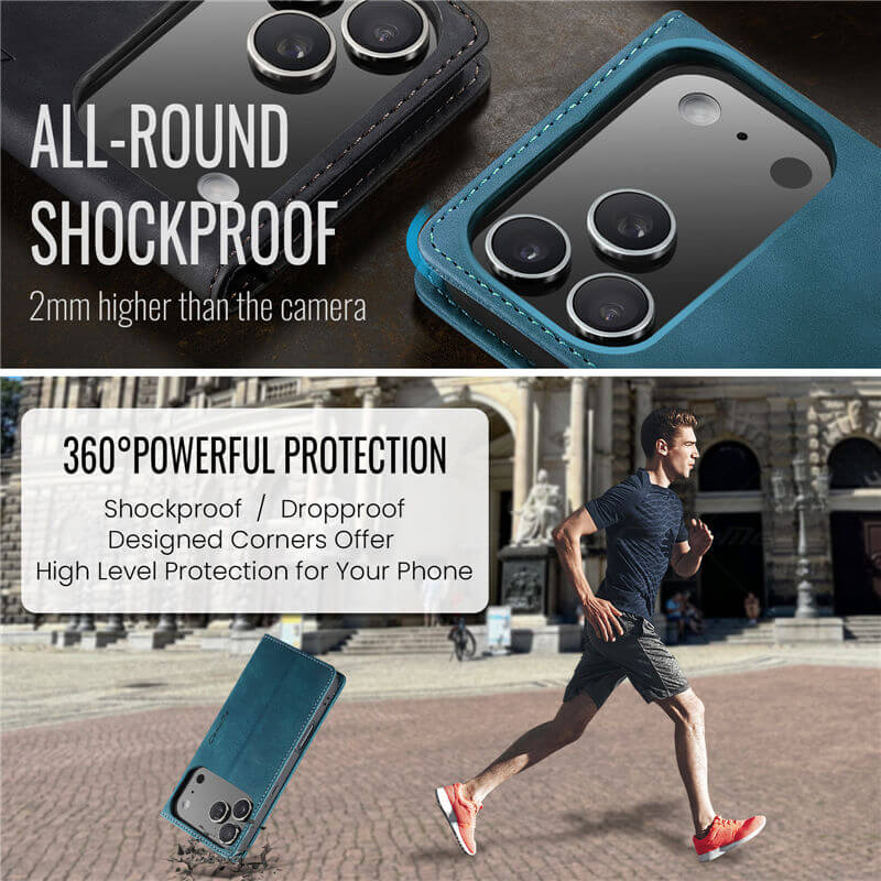 CaseMe iPhone 17 Pro Wallet Case