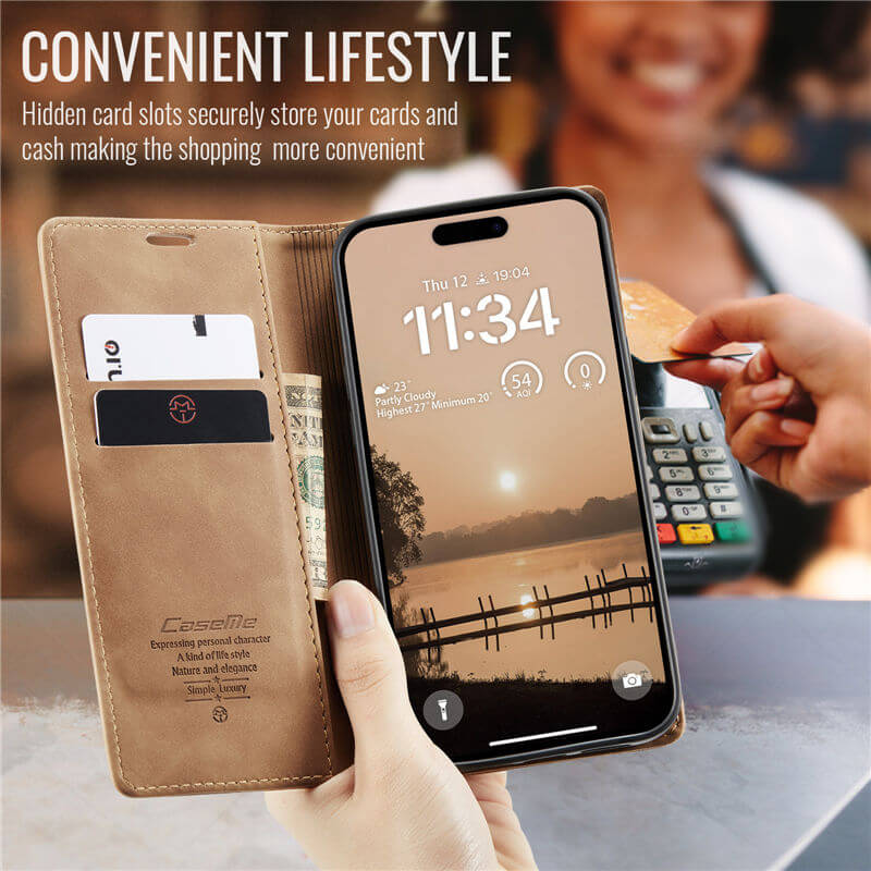 CaseMe iPhone 17 Pro Wallet Case