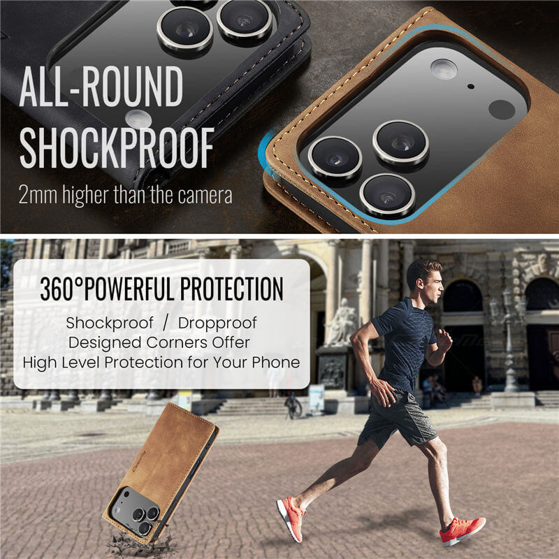 CaseMe iPhone 17 Pro Wallet Case
