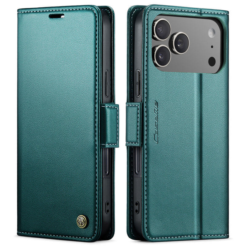 CaseMe iPhone 17 Pro Wallet RFID Blocking Case