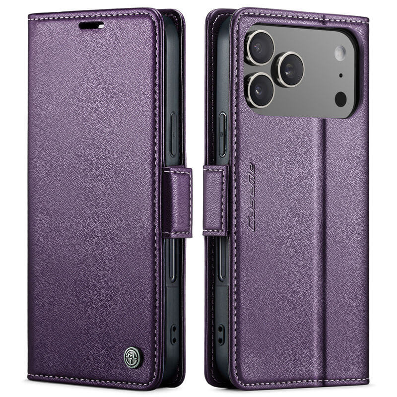 CaseMe iPhone 17 Pro Wallet RFID Blocking Case
