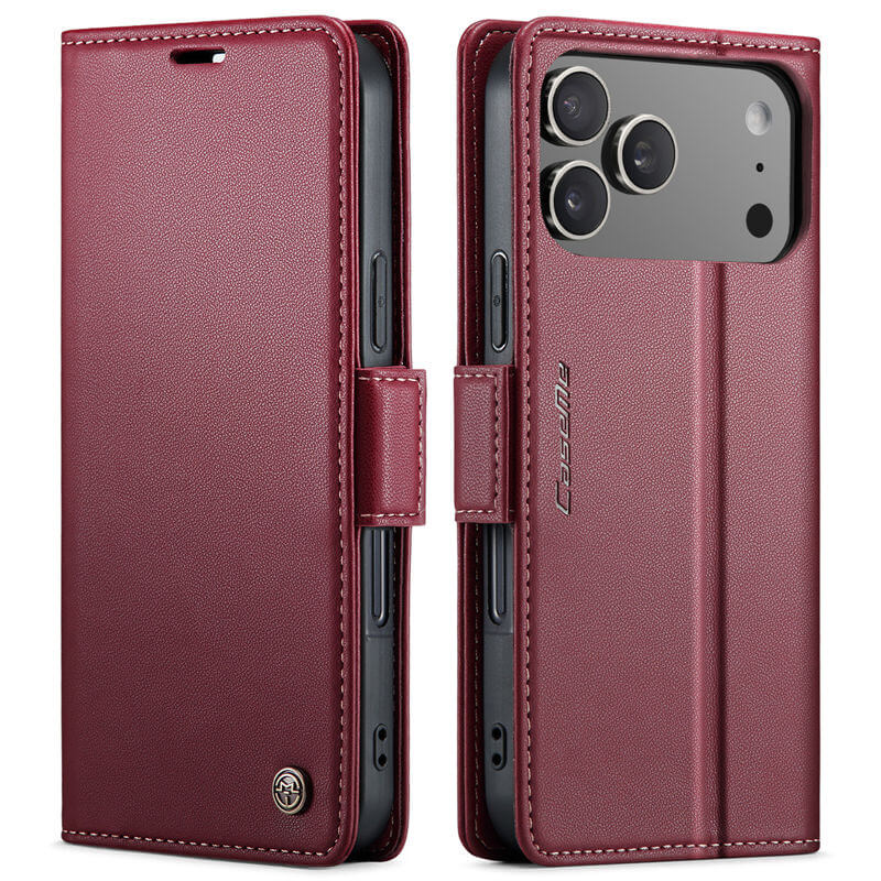 CaseMe iPhone 17 Pro Max Wallet RFID Blocking Case