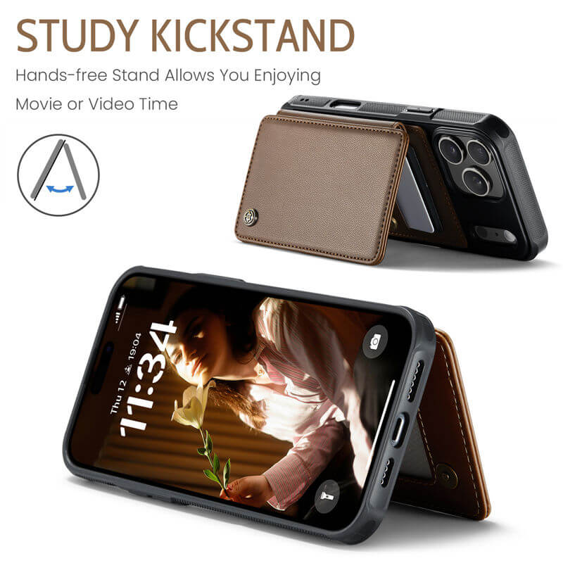 CaseMe iPhone 18 Pro Max RFID Blocking Card Holder Case