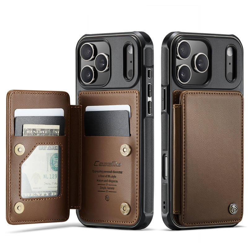 CaseMe iPhone 18 Pro Max RFID Blocking Card Holder Case